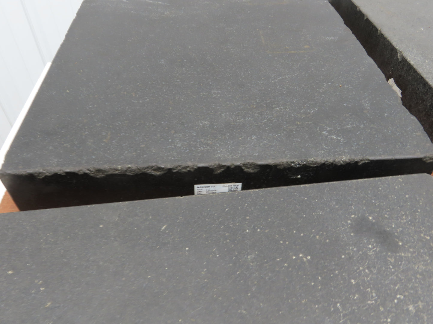 Granite Surface Inspection Plate 24 x 18 x 3" Tool Room Out of Gauge Lot of 4
