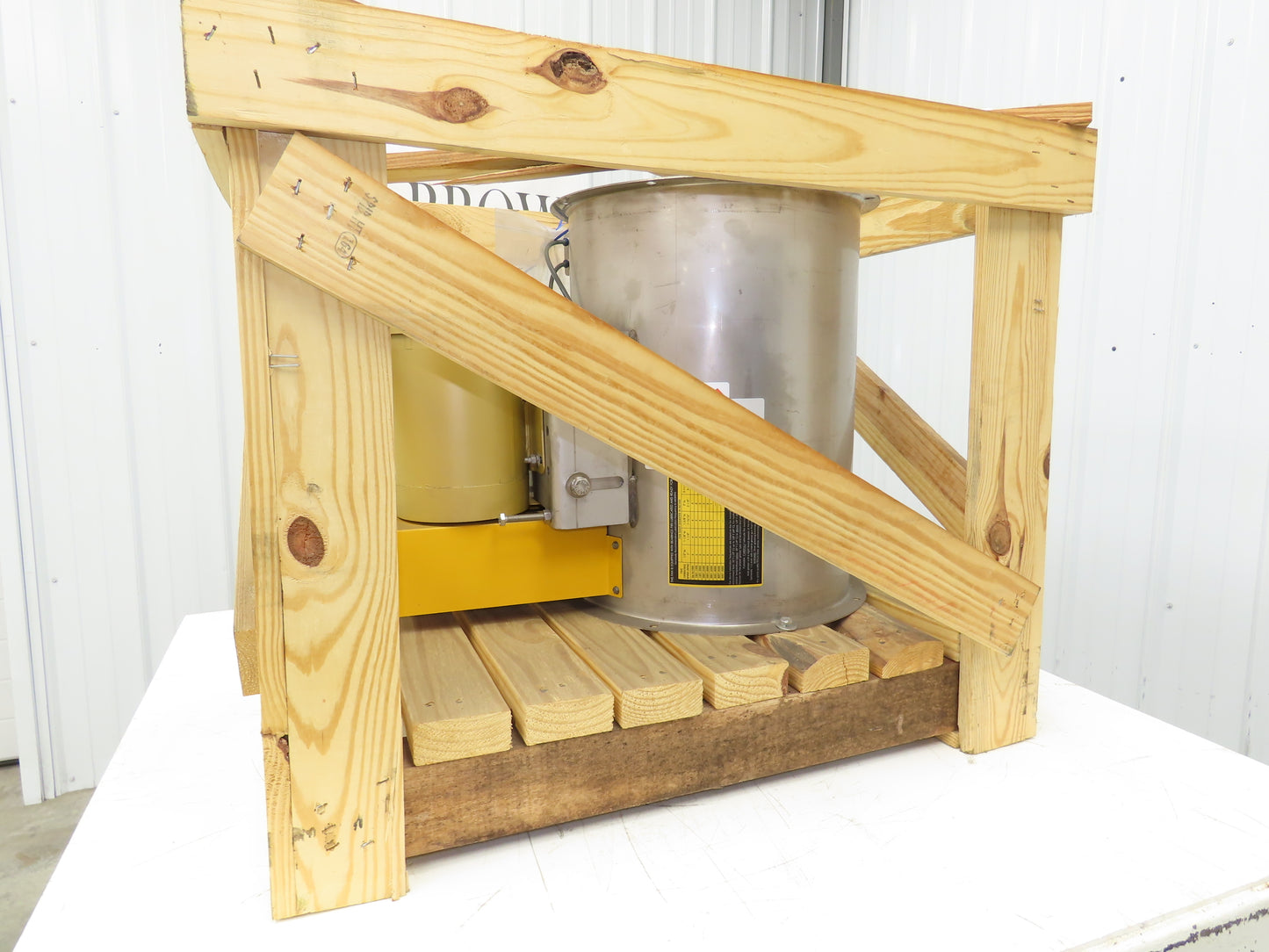 Cincinnati Fan Tubeaxial Fan 15" 2985 RPM 1-1/2Hp 230/460V 3Ph Stainless Belt Dr