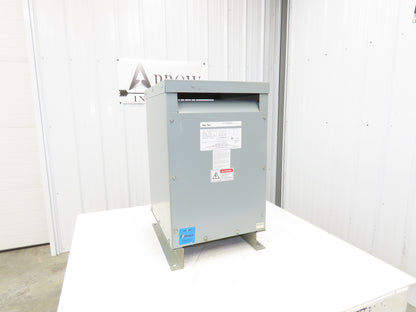 Federal Pacific T43T15E Stepdown Power Transformer 15kva 3Ph HV 480 LV 240/120