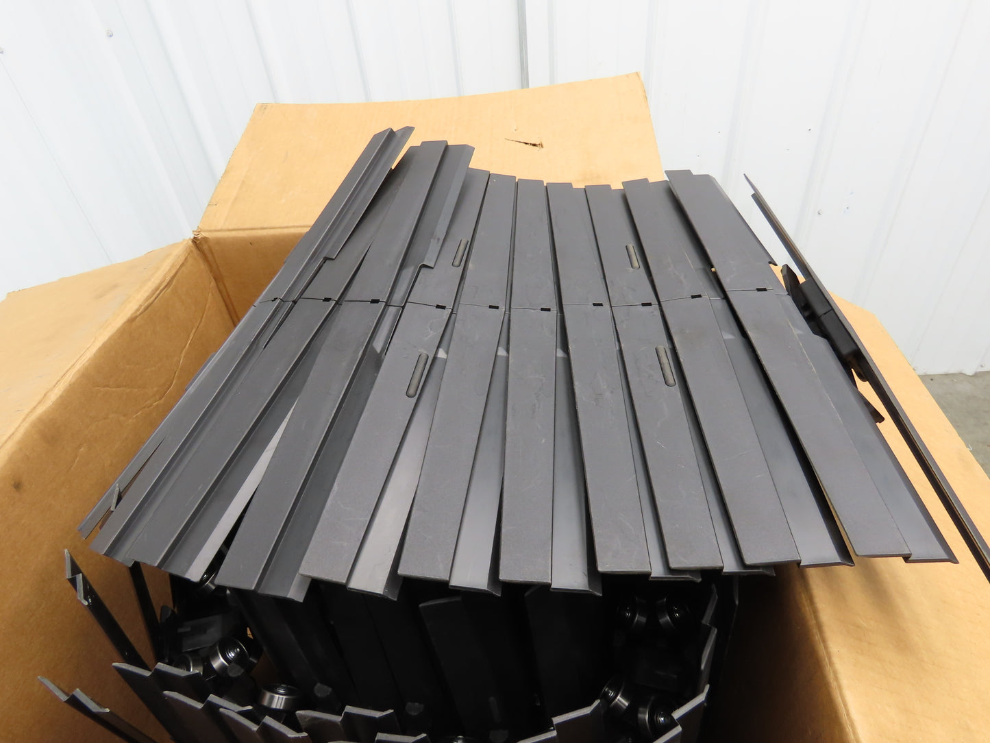 Ryson Elevating Spiral Conveyor 16" Slat Belt Replacement Chain 10' Length