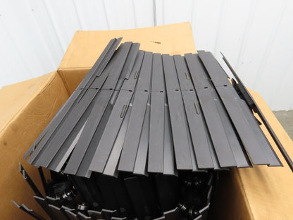Ryson Elevating Spiral Conveyor 16" Slat Belt Replacement Chain 10' Length