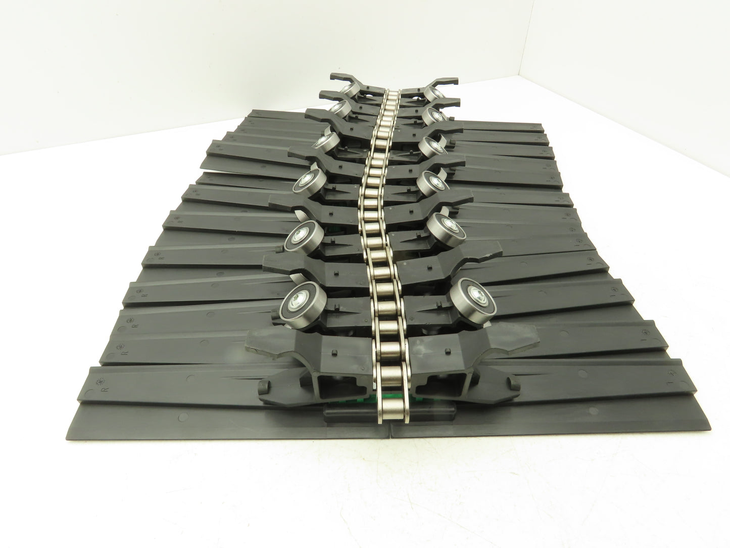 Ryson Elevating Spiral Conveyor 16"W Slat Belt Replacement Chain 15 Slats