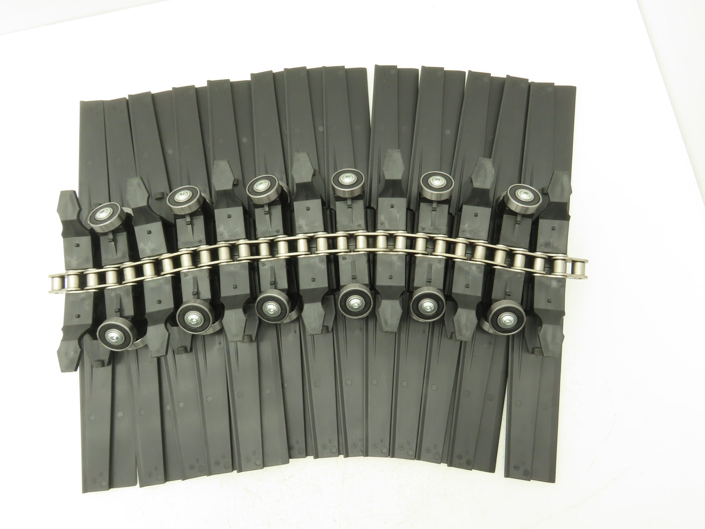 Ryson Elevating Spiral Conveyor 16"W Slat Belt Replacement Chain 15 Slats