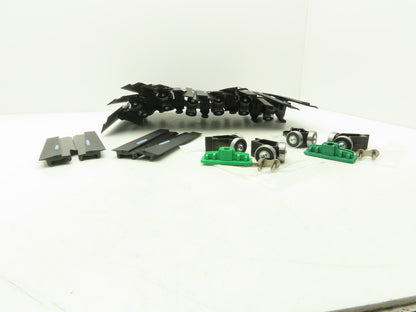 Ryson Elevating Spiral Conveyor 16"W Slat Belt Replacement Chain 15 Slats