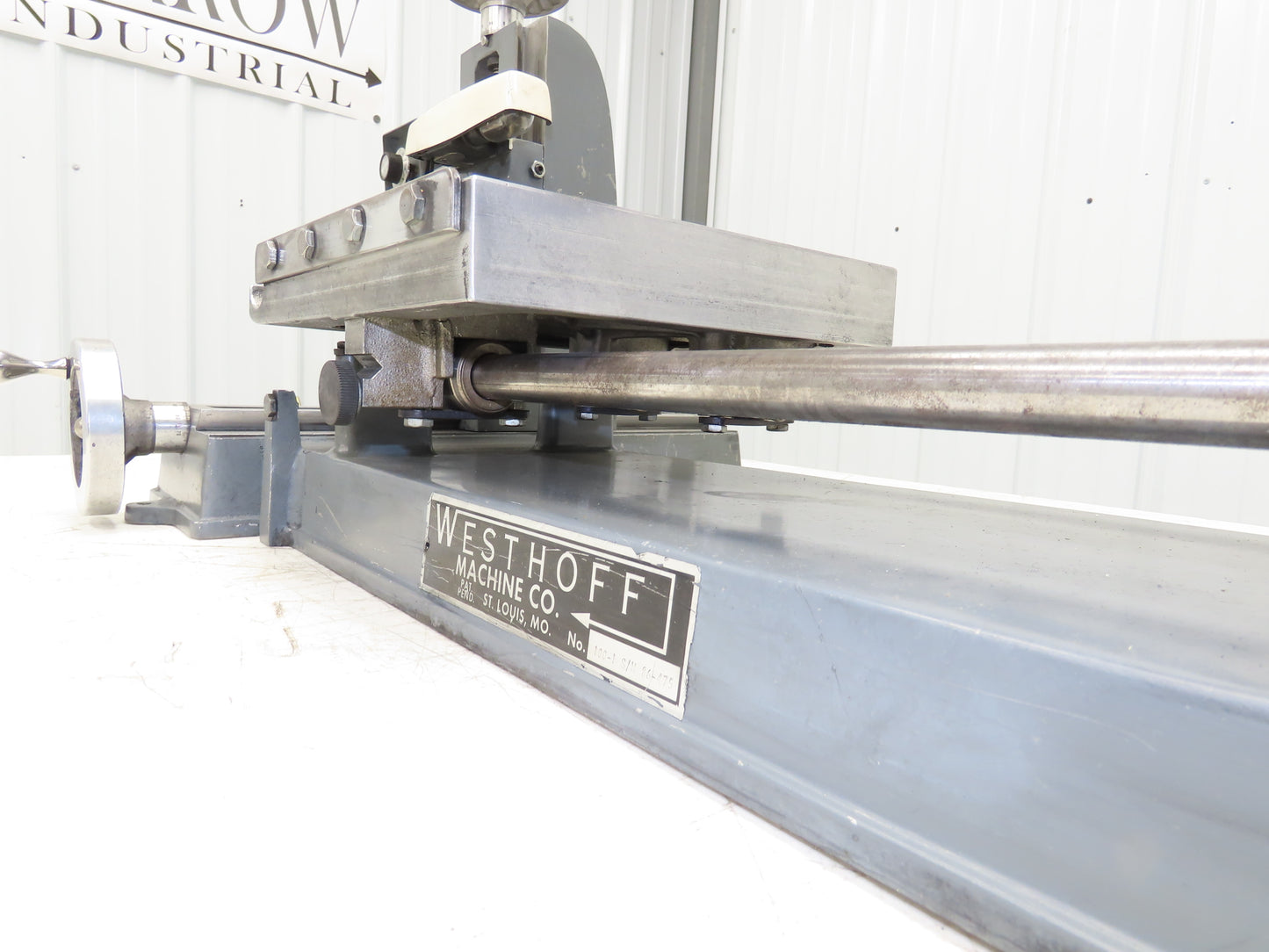 Westhoff Machine 100-1 Horizontal Drill Press Milling Machine 120VAC *Read