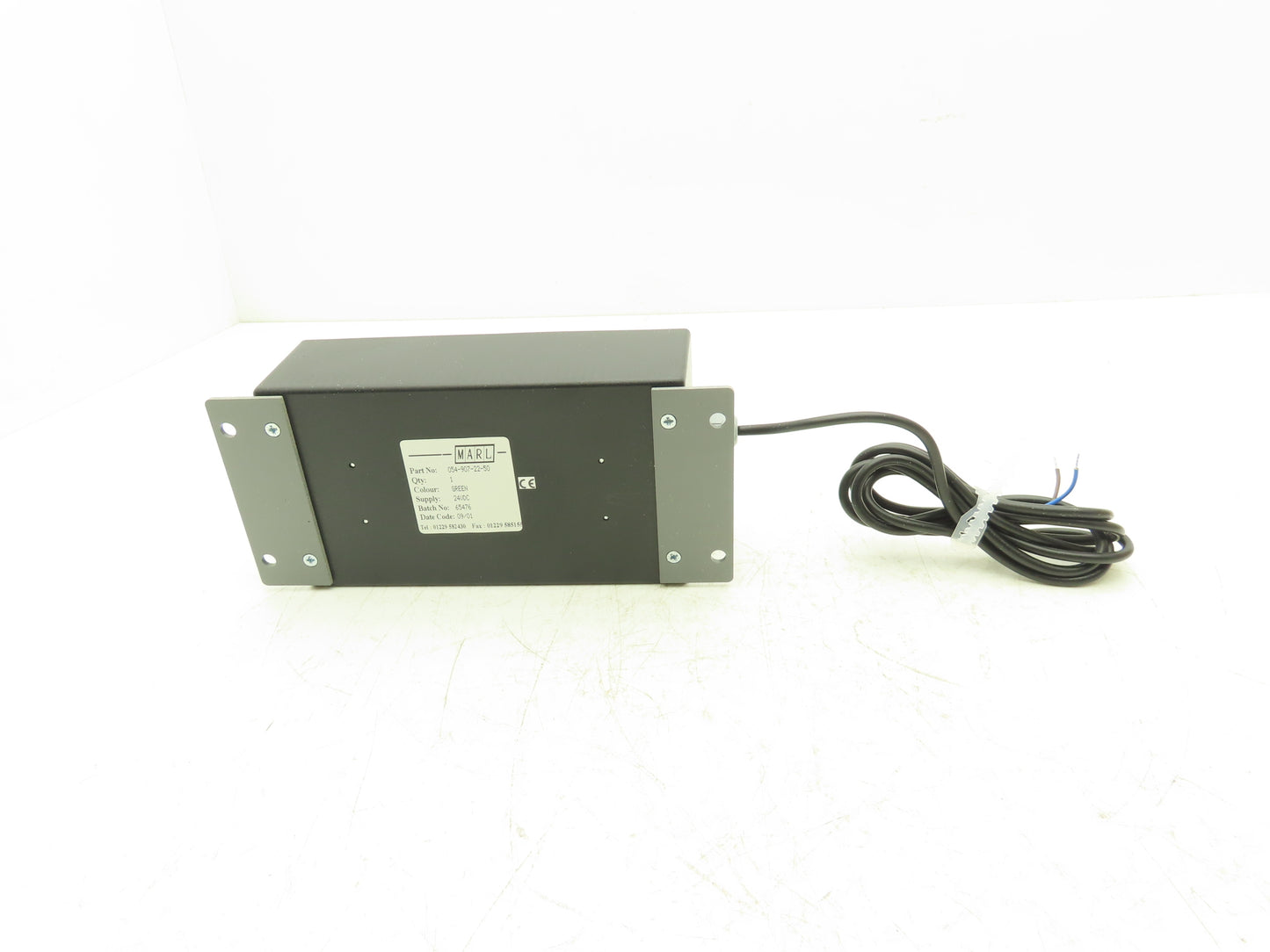 Marl 054-907-22-50 LED Bulkhead Very Low Intensity Green Light 24VDC Lot of 3