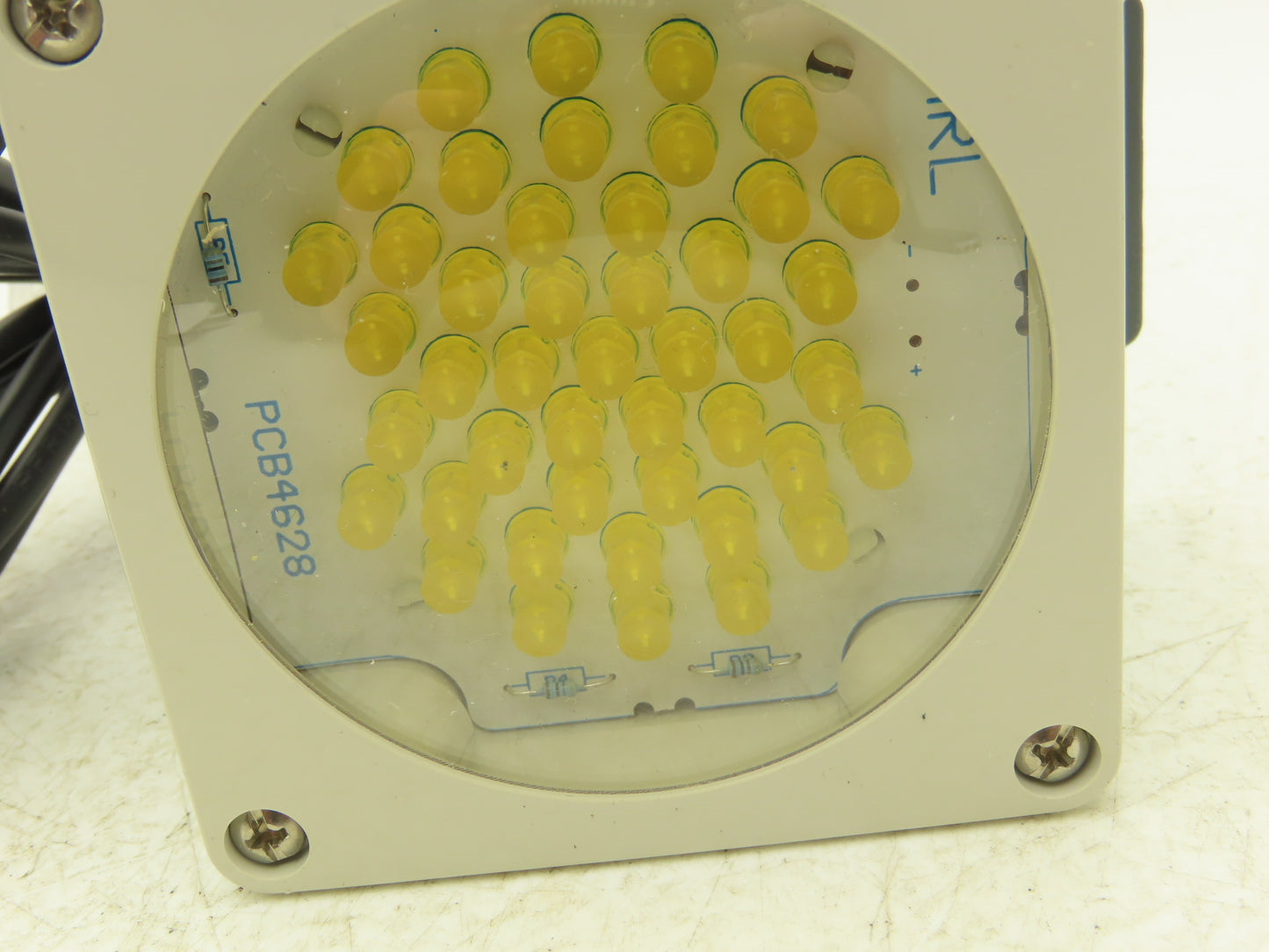 Marl 020-925-22-89 LED Cluster Light Yellow Clear Lens 24VDC W Cable Lot of 2