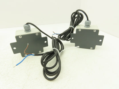 Marl 020-925-22-89 LED Cluster Light Yellow Clear Lens 24VDC W Cable Lot of 2