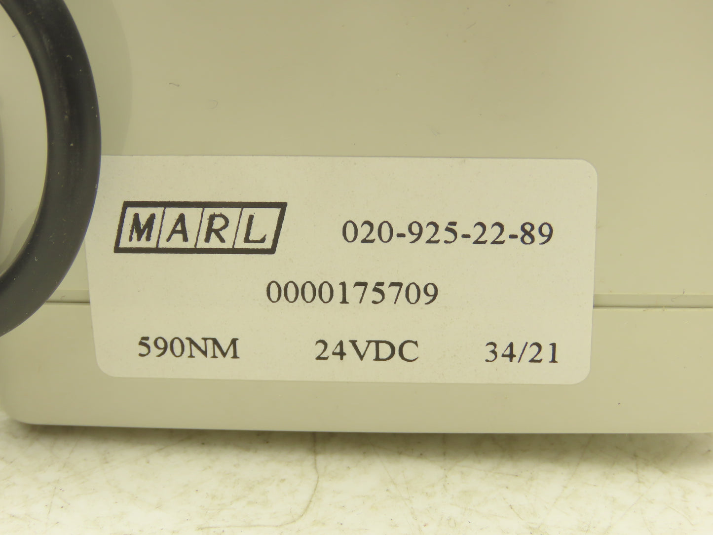 Marl 020-925-22-89 LED Cluster Light Yellow Clear Lens 24VDC W Cable Lot of 2