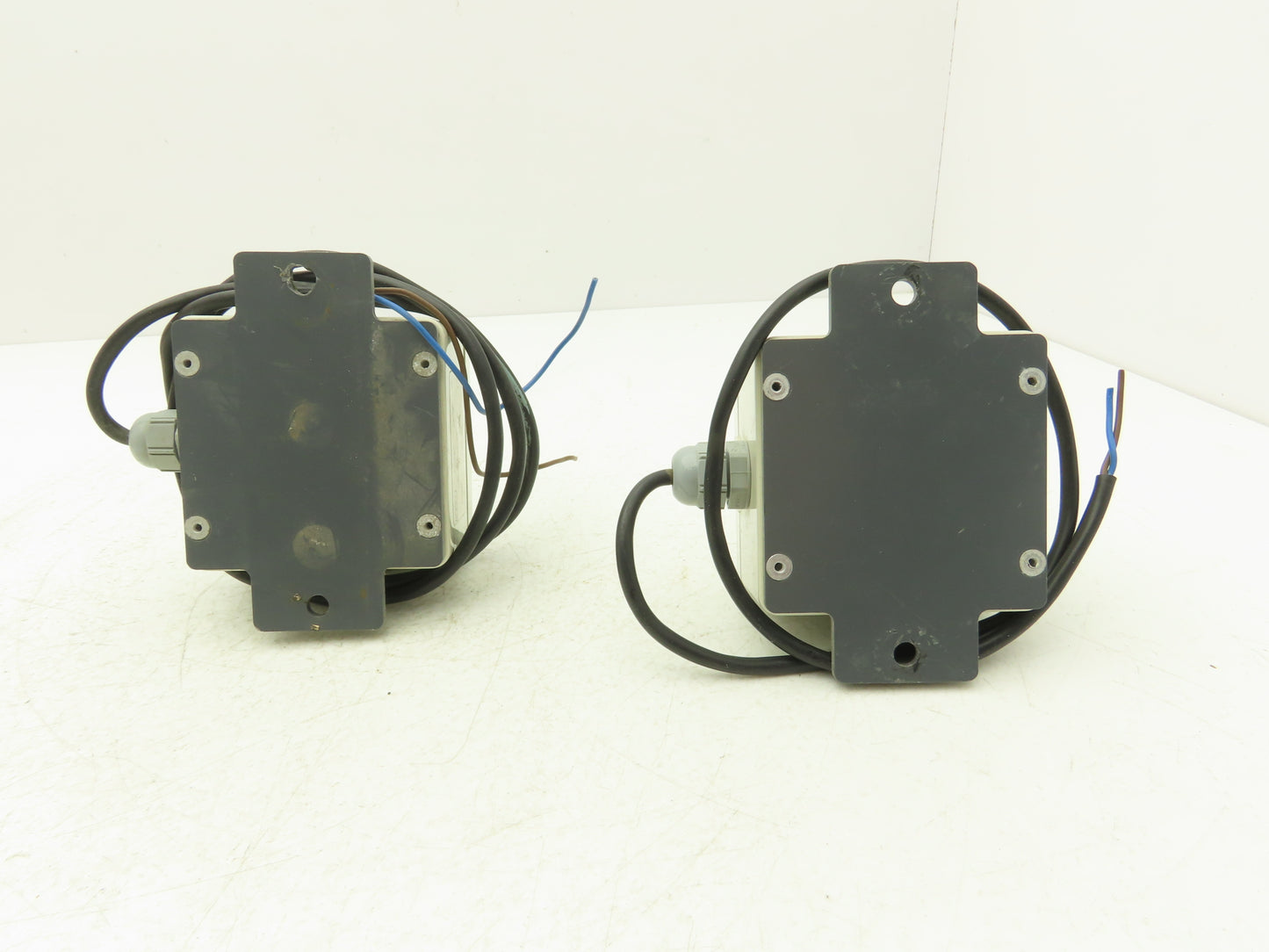 Marl 020-907-22-89 LED Cluster Light Green Clear Lens 24VDC W Cable Lot of 2