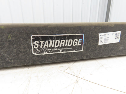 Standridge Granite Surface Inspection Plate 24 x 18 x 3" Tool Room Out of Gauge