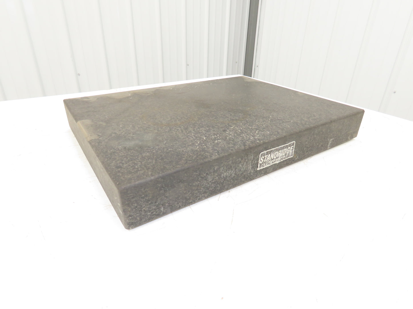 Standridge Granite Surface Inspection Plate 24 x 18 x 3" Tool Room Out of Gauge