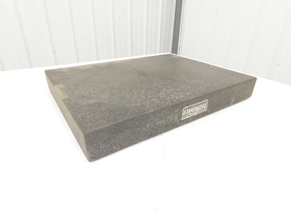 Standridge Granite Surface Inspection Plate 24 x 18 x 3" Tool Room Out of Gauge