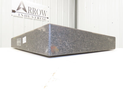 Standridge Granite Surface Inspection Plate 24 x 18 x 3" Tool Room Out of Gauge