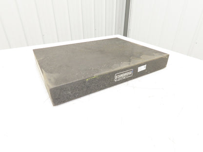 Standridge Granite Surface Inspection Plate 24 x 18 x 3" Tool Room Out of Gauge