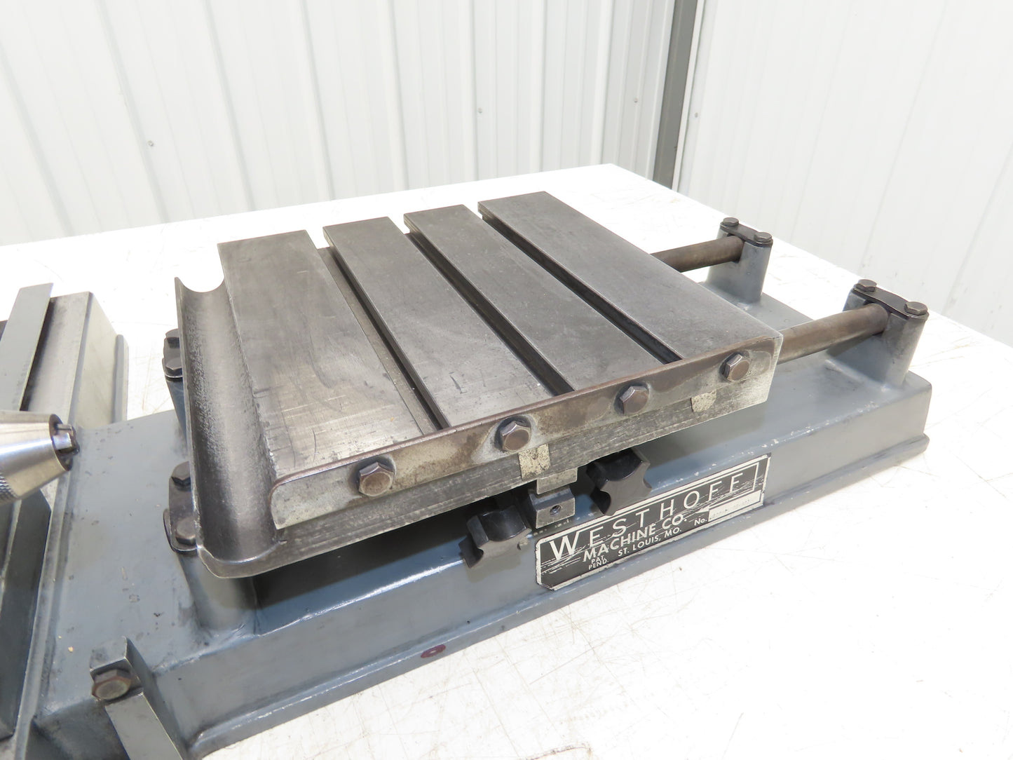 Westhoff Machine 100-1 Horizontal Drill Press Milling Machine 120VAC *Read