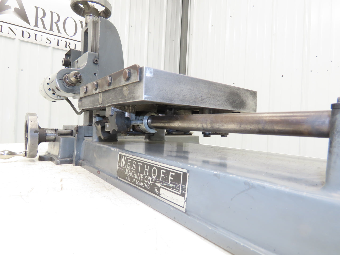 Westhoff Machine 100-1 Horizontal Drill Press Milling Machine 120VAC *Read