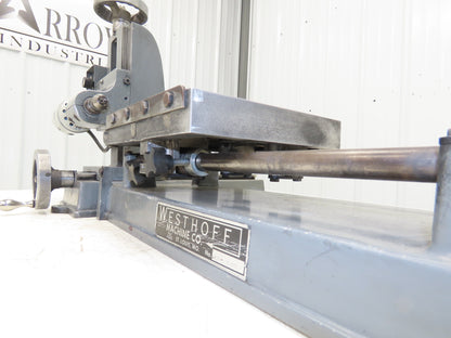 Westhoff Machine 100-1 Horizontal Drill Press Milling Machine 120VAC *Read