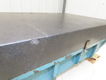 Granite Surface Inspection Plate 24 x 18 x 3" Machinist Cast Iron Metal Top
