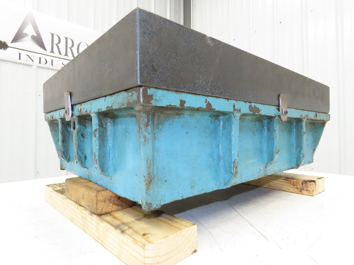 Granite Surface Inspection Plate 24 x 18 x 3" Machinist Cast Iron Metal Top