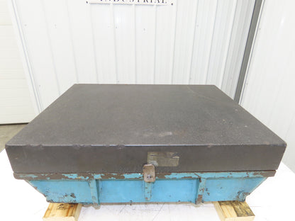 Granite Surface Inspection Plate 24 x 18 x 3" Machinist Cast Iron Metal Top