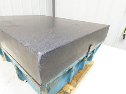 Granite Surface Inspection Plate 24 x 18 x 3" Machinist Cast Iron Metal Top