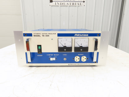 Stavol Matsunaga TA-205 Automatic Voltage Regulator 200V Input 1kVA 200V Output