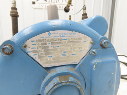 Gould ITT SYCGH19-1 Vacuum Pump 1PH 1725RPM 1/3Hp 115V 8.0A 8-142309-20