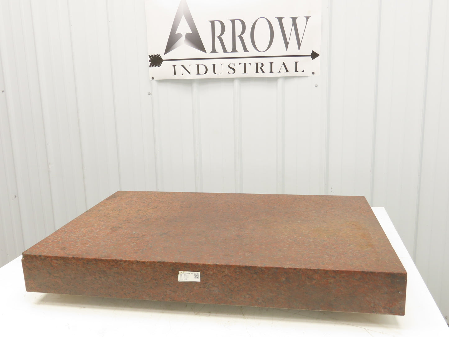 Red Toolroom Granite Surface Inspection Plate 35-3/4 x 24 x 4" Out of Gauge