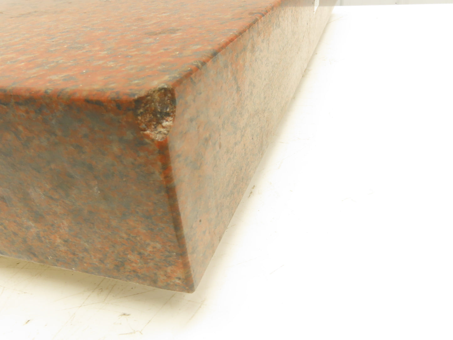 Red Toolroom Granite Surface Inspection Plate 35-3/4 x 24 x 4" Out of Gauge