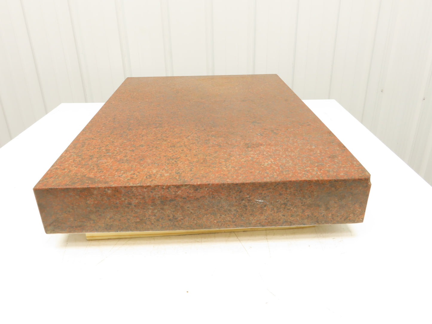 Red Toolroom Granite Surface Inspection Plate 35-3/4 x 24 x 4" Out of Gauge