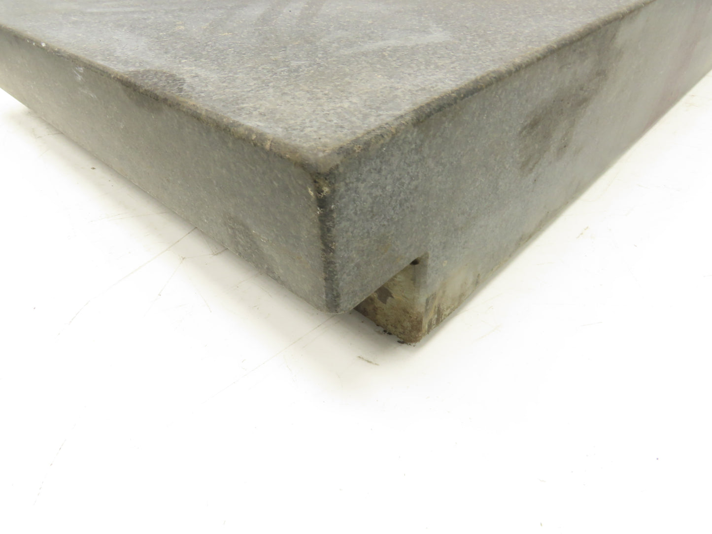 Black Toolroom Granite Surface Inspection Plate 36 x 24 x 5" 2 Ledge