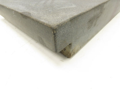 Black Toolroom Granite Surface Inspection Plate 36 x 24 x 5" 2 Ledge