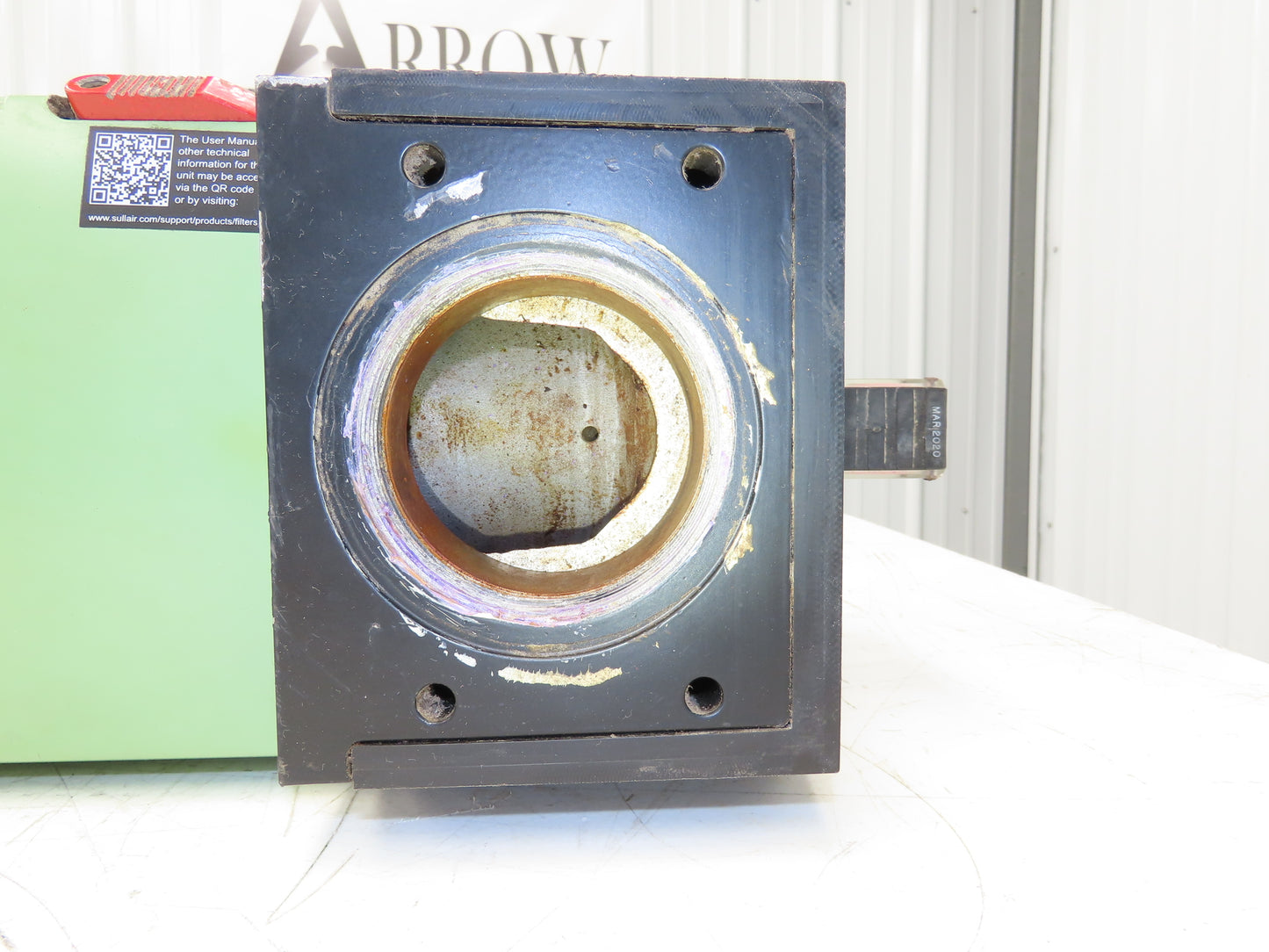 Sullair SXTF1500F Compressed Air Filter Housing Assy 3" NPT 232PSI  1/2"NPT