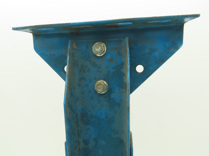 Hytrol MS-6 Conveyor Single Leg Floor Support 23-5/8" to 35-5/8"H  BLUE