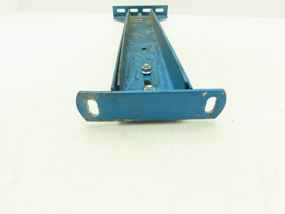 Hytrol MS-6 Conveyor Single Leg Floor Support 23-5/8" to 35-5/8"H  BLUE