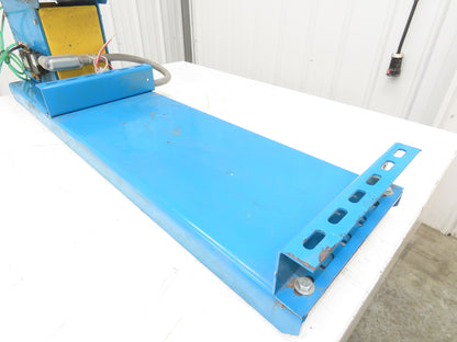 Hytrol Conveyor Pneumatic Box Pusher Sorter 8" Stroke 4x16" Kicker Plate