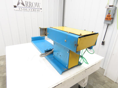 Hytrol Conveyor Pneumatic Box Pusher Sorter 8" Stroke 4x16" Kicker Plate