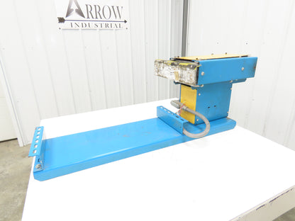 Hytrol Conveyor Pneumatic Box Pusher Sorter 8" Stroke 4x16" Kicker Plate