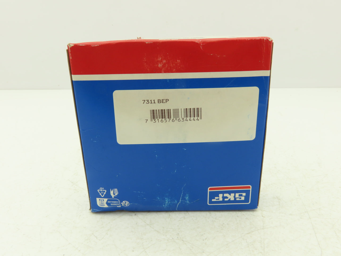 SKF 7311BEP Ball Bearing Angular Contact 55mm ID x 120mm OD x 29mm Width Open