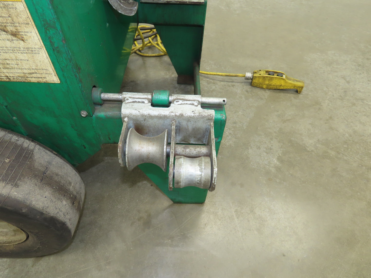 Greenlee 555 Rigid Conduit Bender Corded 120V Electric 1/2-2" Pipe Rigid Shoe