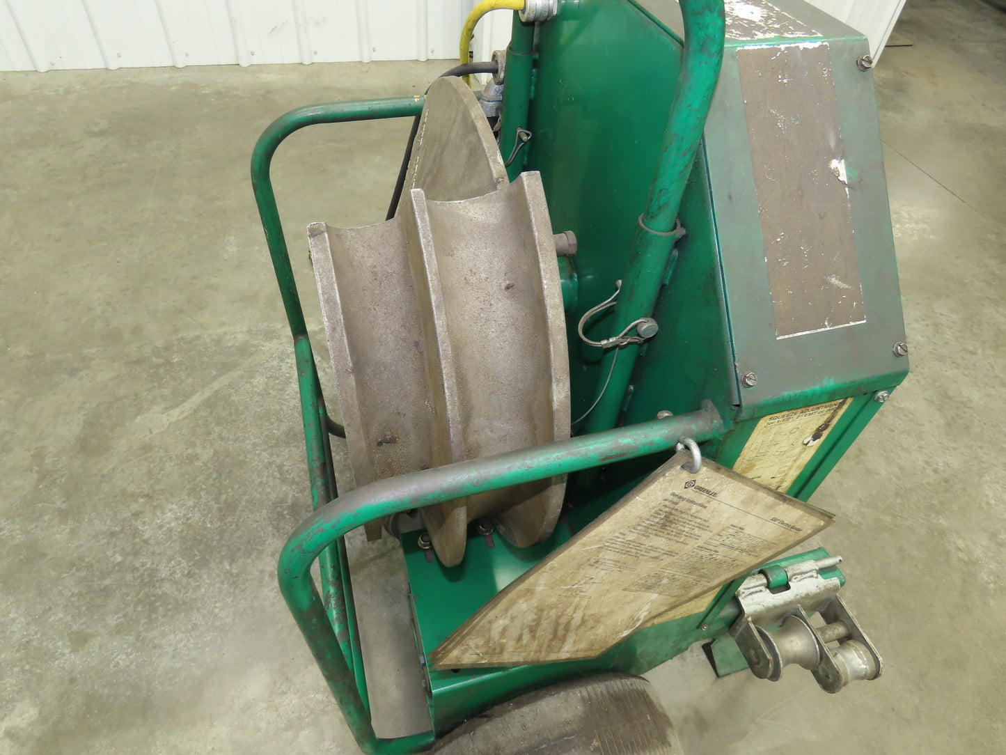 Greenlee 555 Rigid Conduit Bender Corded 120V Electric 1/2-2" Pipe Rigid Shoe