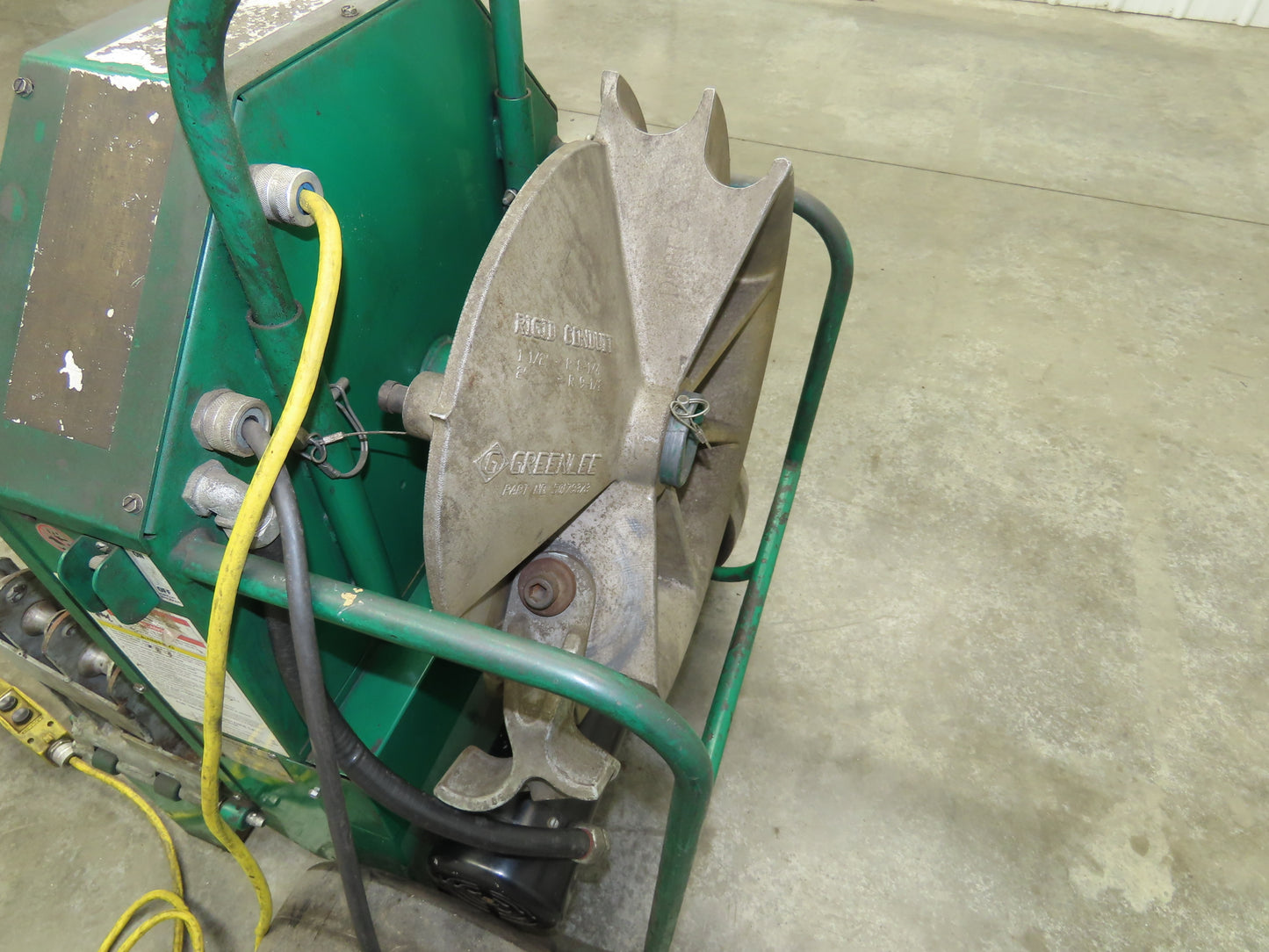 Greenlee 555 Rigid Conduit Bender Corded 120V Electric 1/2-2" Pipe Rigid Shoe