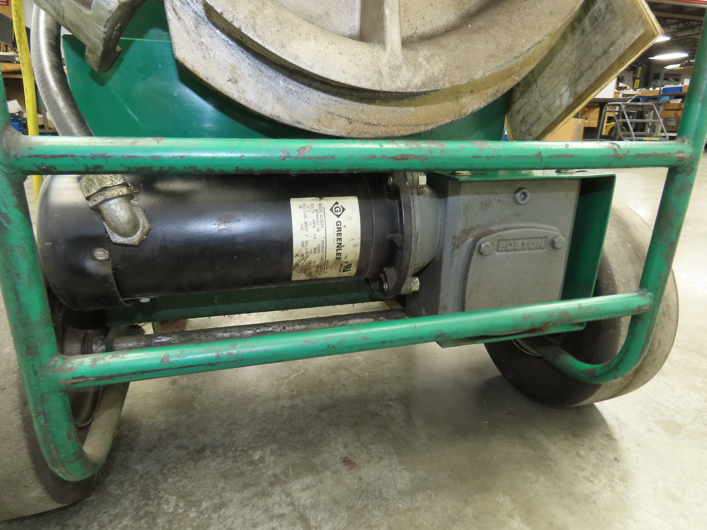 Greenlee 555 Rigid Conduit Bender Corded 120V Electric 1/2-2" Pipe Rigid Shoe