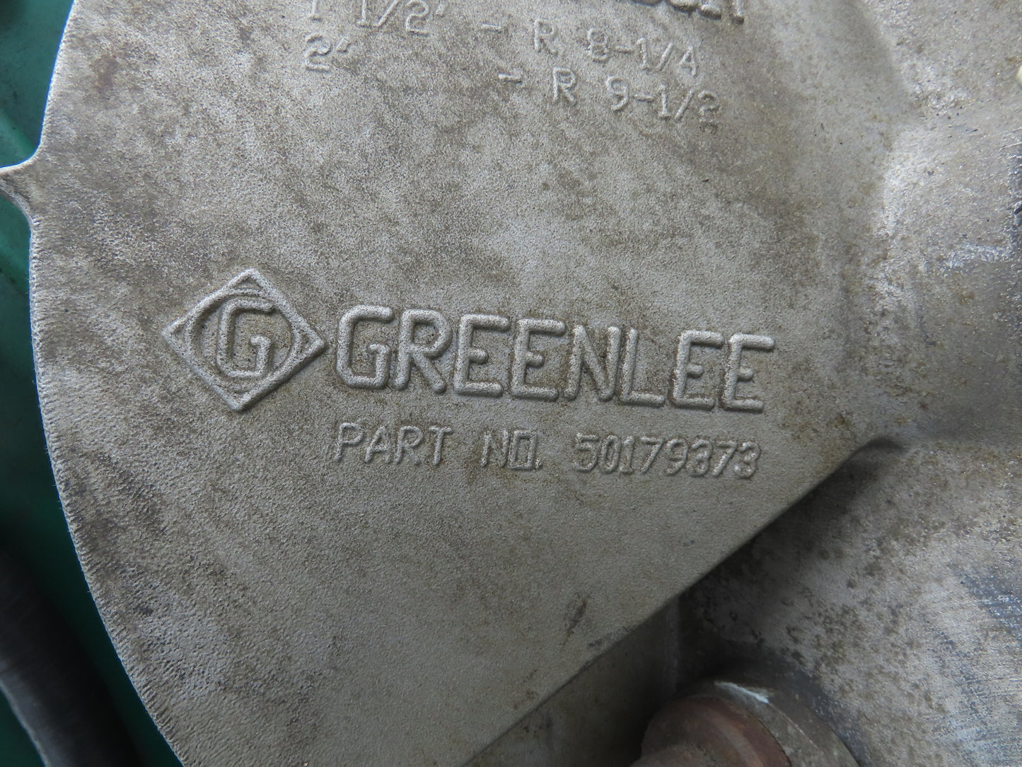 Greenlee 555 Rigid Conduit Bender Corded 120V Electric 1/2-2" Pipe Rigid Shoe