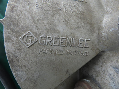 Greenlee 555 Rigid Conduit Bender Corded 120V Electric 1/2-2" Pipe Rigid Shoe