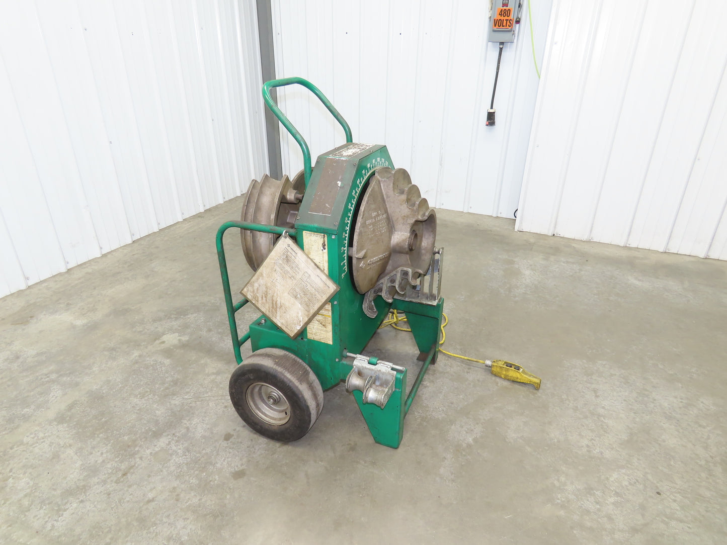 Greenlee 555 Rigid Conduit Bender Corded 120V Electric 1/2-2" Pipe Rigid Shoe