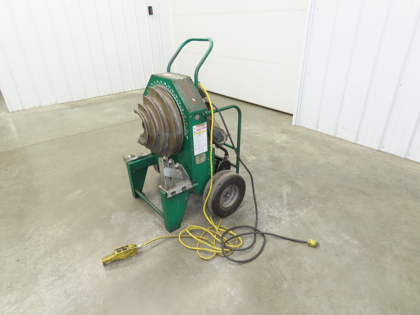 Greenlee 555 Rigid Conduit Bender Corded 120V Electric 1/2-2" Pipe Rigid Shoe