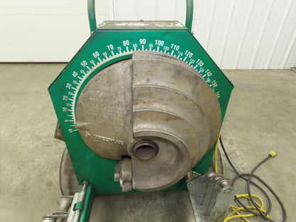 Greenlee 555 Rigid Conduit Bender Corded 120V Electric 1/2-2" Pipe Rigid Shoe