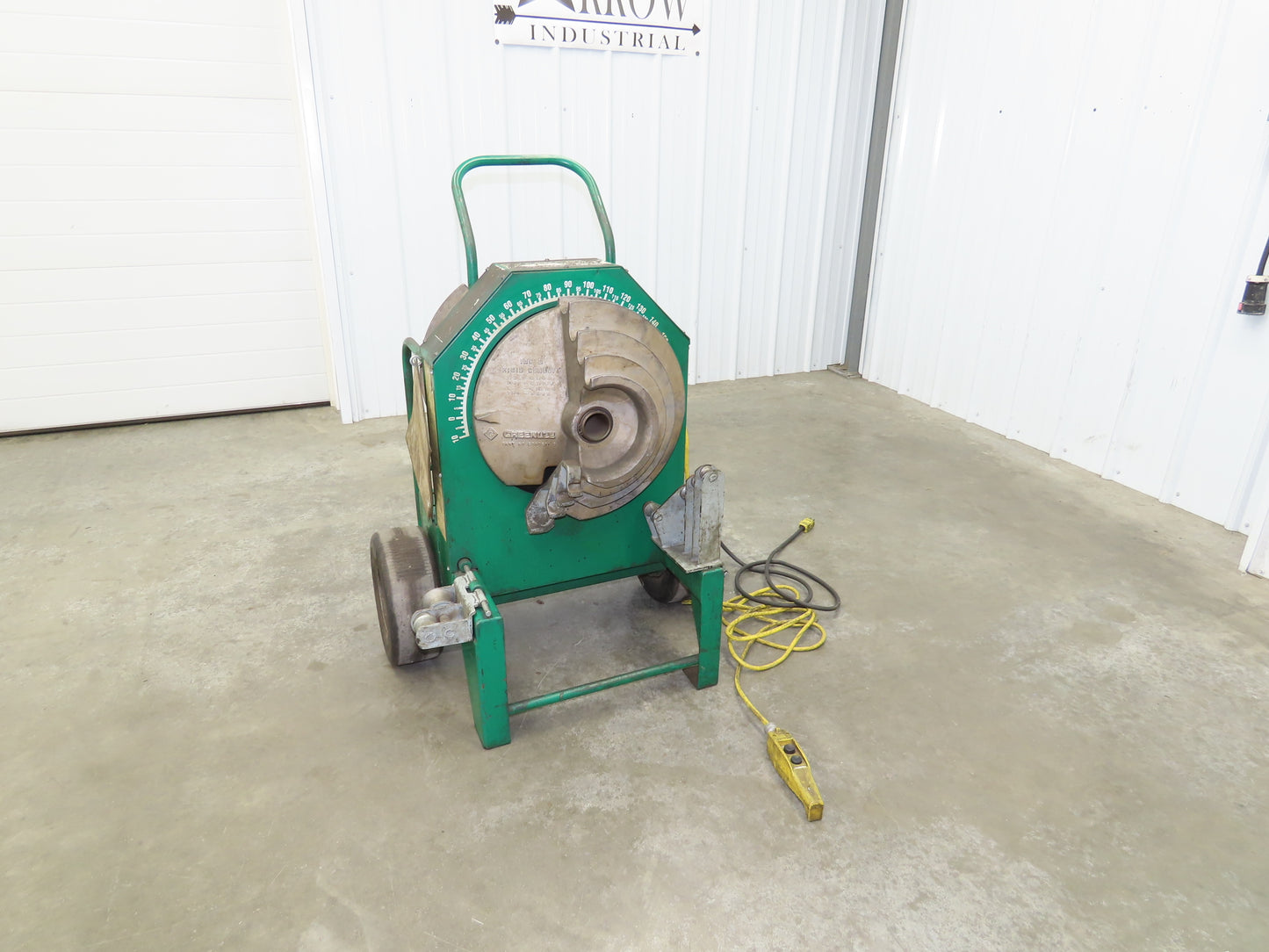 Greenlee 555 Rigid Conduit Bender Corded 120V Electric 1/2-2" Pipe Rigid Shoe